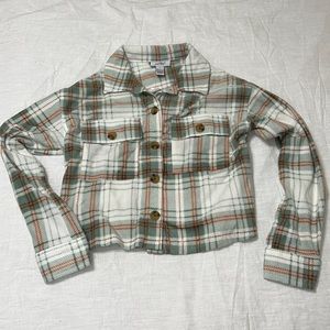 Cropped flannel